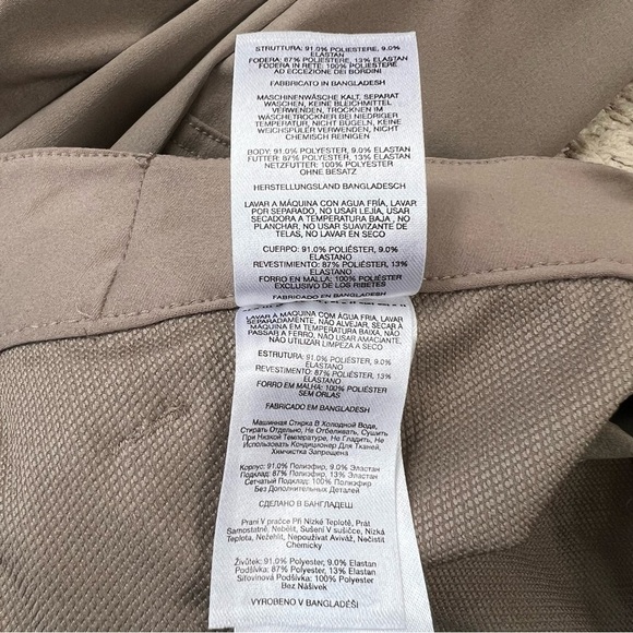 COLUMBIA Active Fit Capri Pants Cargo Khaki 8 - Picture 5 of 7